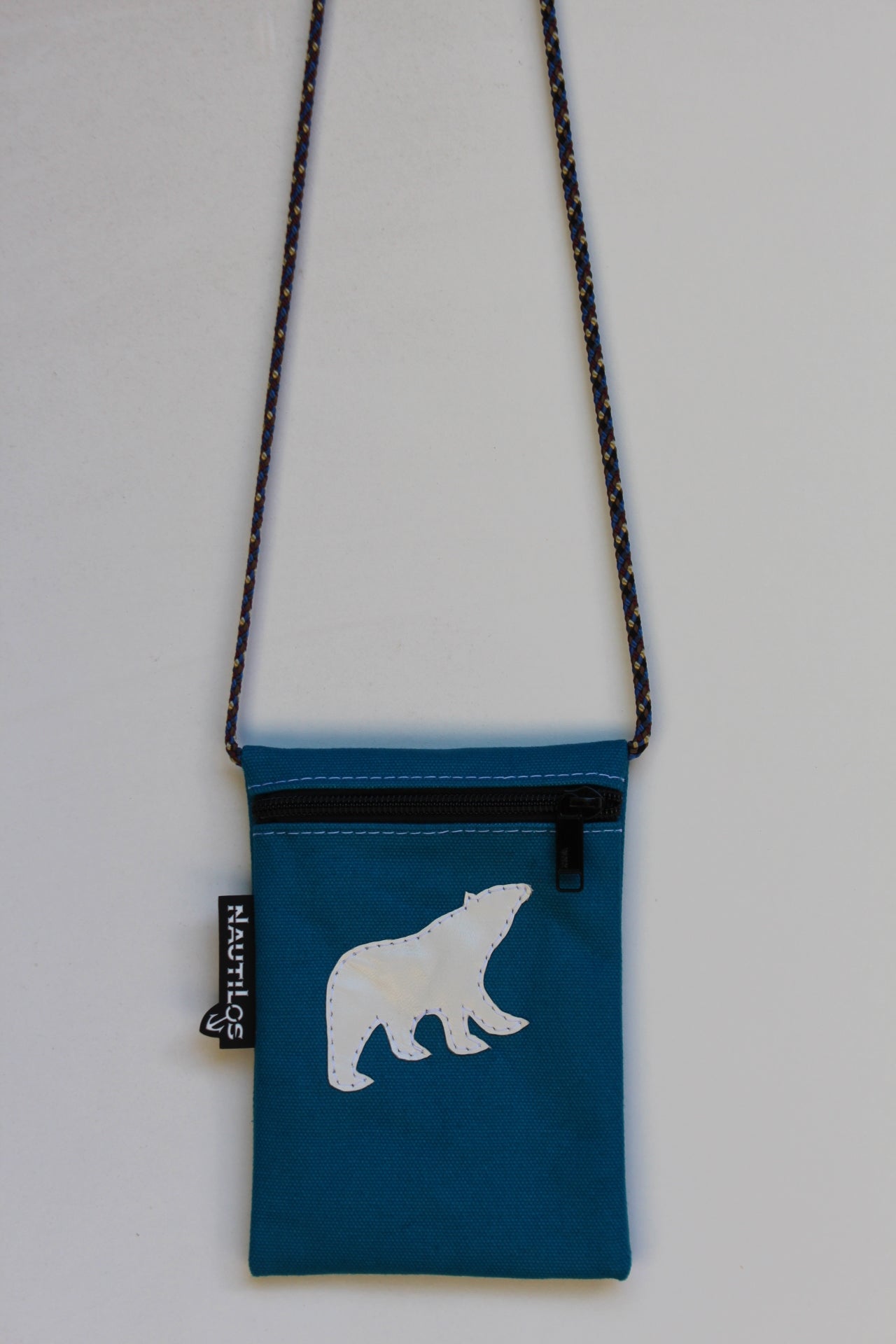 Turquoise polar bear